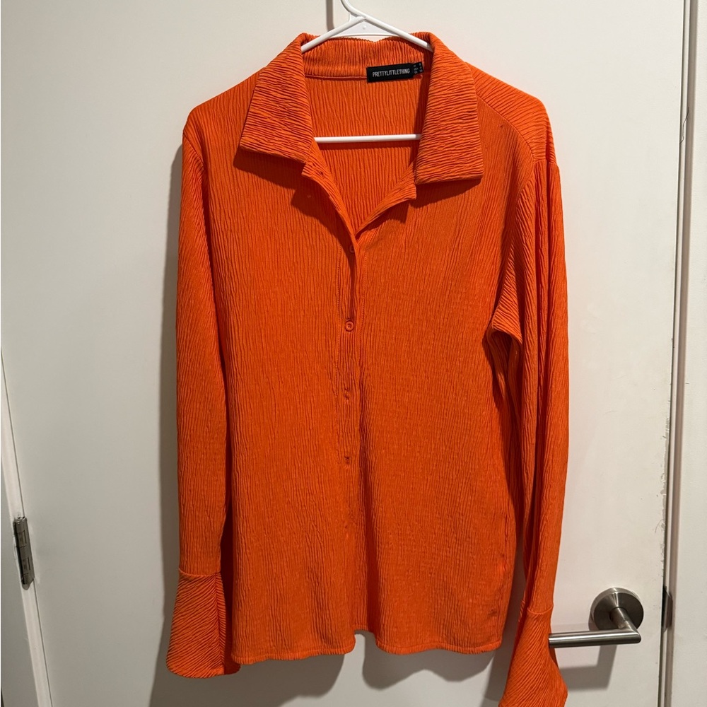 Pleated PrettyLittleThing Top